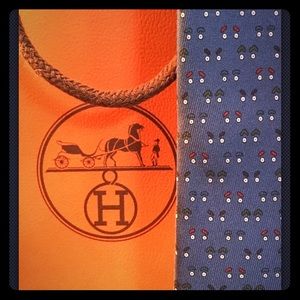 Hermés necktie.